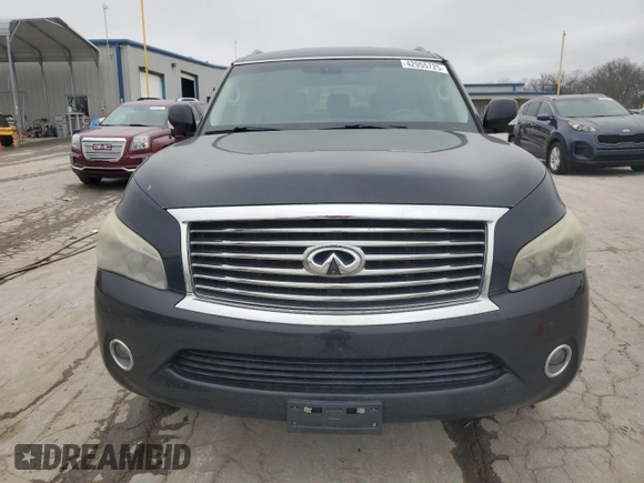2012 Infiniti QX56 8-passenger z VIN JN8AZ2NC6C9316225, wystawiony jako Copart lot #42955725 z przebiegiem 204 534 mil mil oraz Szkoda całkowita • Salvage title. Historia ofert i sprzedaży dostępna na DreamBid. Obrazek 5.