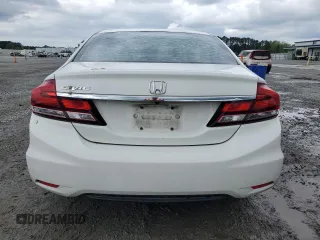 2014 Honda Civic LX with VIN 2HGFB2F50EH534896, listed as a Copart auction lot 52857245 with 157,284 mi miles and Salvage Title. Bid and sale history available at DreamBid. Image 6.
