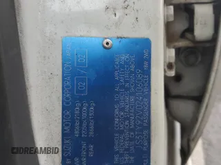 2002 Suzuki XL7 Standard z VIN JS3TY92V024106089, wystawiony jako Copart lot #58418685 z przebiegiem 232 254 mil mil oraz Szkoda całkowita • Salvage title. Historia ofert i sprzedaży dostępna na DreamBid. Obrazek 13.