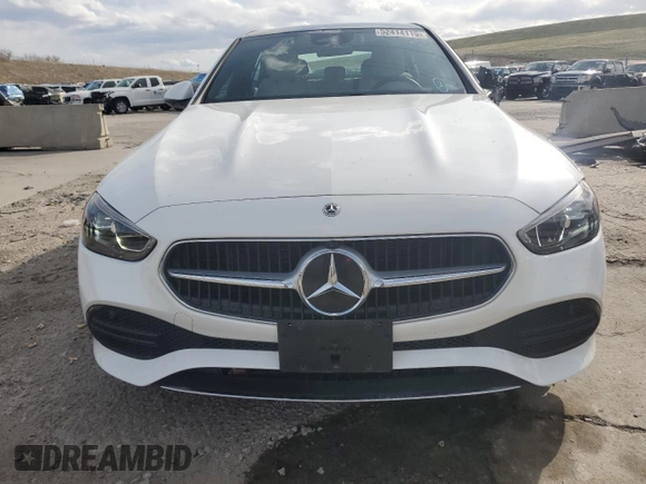 2023 Mercedes-Benz C 300 with VIN W1KAF4HB6PR142266, listed as a Copart auction lot 52414115 with 14,569 mi miles and Salvage Title. Bid and sale history available at DreamBid. Image 5.