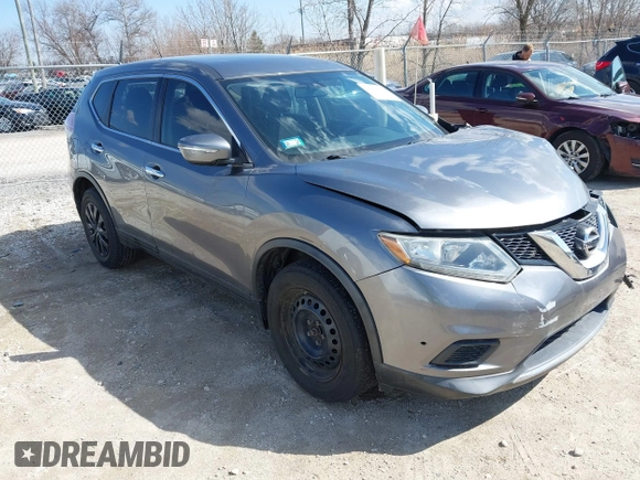 2015 Nissan Rogue S with VIN KNMAT2MVXFP527878, listed as a IAAI auction lot 41864389 with 87,305 mi miles and . Bid and sale history available at DreamBid. Image 1.