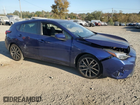 2024 Subaru Impreza Sport with VIN JF1GUAFC7R8305056, listed as a Copart auction lot 76447644 with 11,859 mi miles and Salvage Title. Bid and sale history available at carsss.com. Image 4.