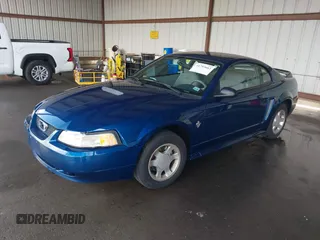 1999 Ford Mustang with VIN 1FAFP4040XF124637, listed as a IAAI auction lot 41793662 with 54,591 mi miles and . Bid and sale history available at DreamBid. Image 17.