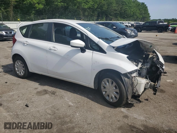 2016 Nissan Note S z VIN 3N1CE2CP1GL378640, wystawiony jako Copart lot #56316925 z przebiegiem 58 790 mil mil oraz Szkoda całkowita • Salvage title. Historia ofert i sprzedaży dostępna na DreamBid. Obrazek 4.