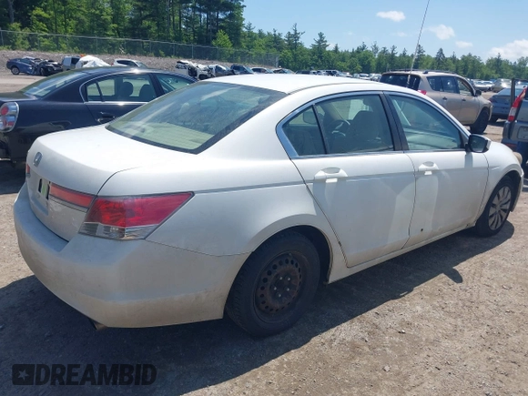 2011 Honda Accord LX with VIN 1HGCP2F33BA011935, listed as a IAAI auction lot 42556687 with 293,722 mi miles and . Bid and sale history available at DreamBid. Image 4.