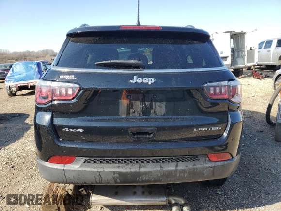 2020 Jeep Compass High Altitude с VIN 3C4NJDCB7LT233906, выставлен на аукционе Copart как лот 52922995 с пробегом 39 980 миль миль и Списание • Salvage title. История ставок и продаж доступна на DreamBid. Изображение 6.