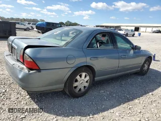 2004 Lincoln LS Luxury with VIN 1LNHM86S84Y688198, listed as a Copart auction lot 75727414 with 188,528 mi miles and Salvage Title. Bid and sale history available at DreamBid. Image 3.