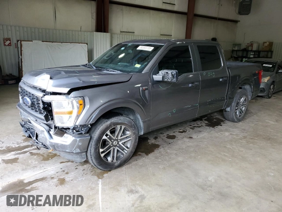 2021 Ford F-150 XL with VIN 1FTEW1CP6MKE92062, listed as a Copart auction lot 50303735 with 40,346 mi miles and Salvage Title. Bid and sale history available at carsss.com. Image 1.