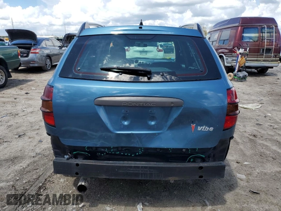 2005 Pontiac Vibe with VIN 5Y2SL63845Z453996, listed as a Copart auction lot 69864174 with 224,650 mi miles and Salvage Title. Bid and sale history available at carsss.com. Image 6.