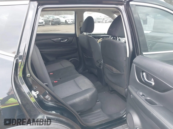 2017 Nissan Rogue SV with VIN KNMAT2MV9HP527518, listed as a IAAI auction lot 41655913 with 127,359 mi miles. Bid and sale history available at carsss.com. Image 8.