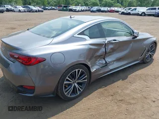 2020 Infiniti Q60 Luxe with VIN JN1EV7EKXLM340458, listed as a IAAI auction lot 42450765 with 64,048 mi miles and . Bid and sale history available at DreamBid. Image 17.