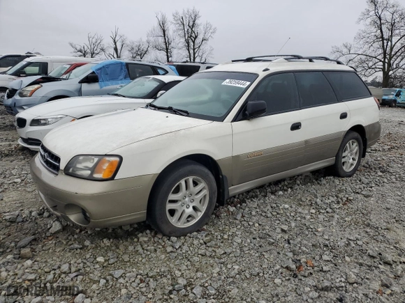 2000 Subaru Legacy Wagon Outback w/RB Equip with VIN 4S3BH6651Y7613920, listed as a Copart auction lot 39259444 with 162,812 mi miles and Non Repairable. Bid and sale history available at carsss.com. Image 1.