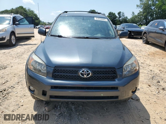 2006 Toyota RAV4 Sport with VIN JTMZD32V666004033, listed as a Copart auction lot 63050885 with 195,386 mi miles and Clean title. Bid and sale history available at DreamBid. Image 5.
