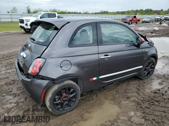 2016 FIAT 500 Pop z VIN 3C3CFFAR3GT248529, wystawiony jako Copart lot #50820465 z przebiegiem 135 870 mil mil oraz Szkoda całkowita • Salvage title. Historia ofert i sprzedaży dostępna na DreamBid. Obrazek 3.