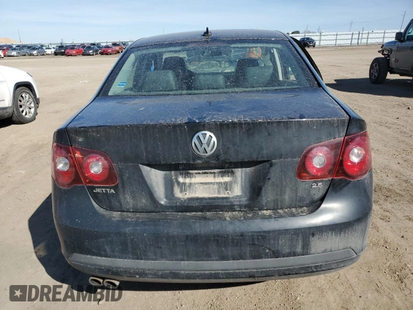 2008 Volkswagen Jetta Sedan SE with VIN 3VWRM71K98M155172, listed as a Copart auction lot 48514175 with 251,611 mi miles and Salvage Title. Bid and sale history available at carsss.com. Image 6.