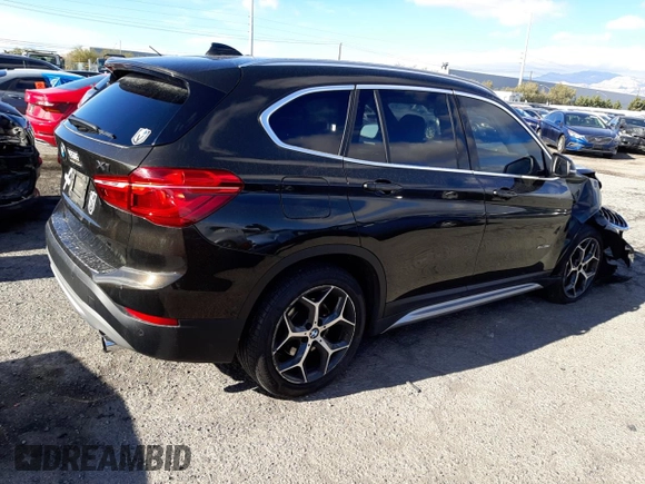 2018 BMW X1 xDrive28i with VIN WBXHT3C34J5K28026, listed as a Copart auction lot 73421382 with 54,327 mi miles. Bid and sale history available at carsss.com. Image 3.