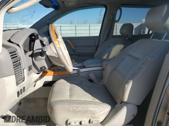 2004 Infiniti QX56 with VIN 5N3AA08C54N808548, listed as a Copart auction lot 80242404 with 0 mi miles and Salvage Title. Bid and sale history available at carsss.com. Image 7.