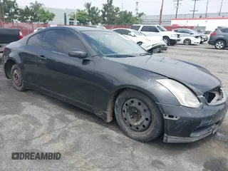 2004 Infiniti G35 w/Leather z VIN JNKCV54E74M812491, wystawiony jako IAAI lot #42433725 z przebiegiem 209 686 mil mil oraz . Historia ofert i sprzedaży dostępna na DreamBid. Obrazek 1.