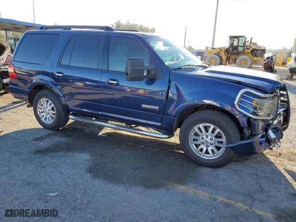 2008 Ford Expedition SSV with VIN 1FMFU15518LA45110, listed as a Copart auction lot 46704495 with 238,072 mi miles and Salvage Title. Bid and sale history available at carsss.com. Image 4.