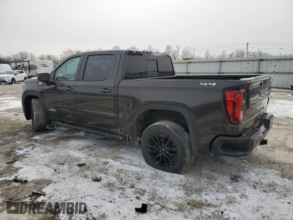 2021 GMC Sierra 1500 Elevation with VIN 3GTU9CET8MG300060, listed as a Copart auction lot 45880105 with 67,412 mi miles and Salvage Title. Bid and sale history available at DreamBid. Image 2.