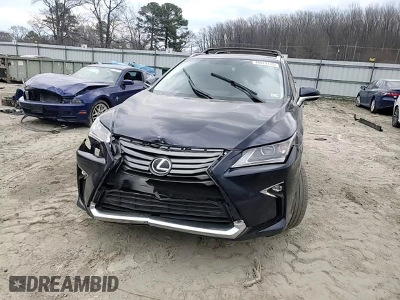 2016 Lexus RX 350 with VIN 2T2BZMCA9GC044715, listed as a Copart auction lot 46623775 with 114,754 mi miles and Salvage Title. Bid and sale history available at DreamBid. Image 12.