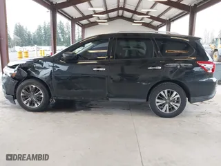 2017 Nissan Pathfinder SV with VIN 5N1DR2MN8HC656381, listed as a IAAI auction lot 41718856 with 116,359 mi miles. Bid and sale history available at carsss.com. Image 14.