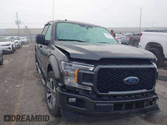2019 Ford F-150 XL with VIN 1FTEW1CP7KKD80786, listed as a IAAI auction lot 41117065 with 142,011 mi miles and . Bid and sale history available at DreamBid. Image 1.