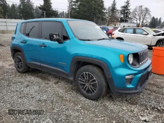 2020 Jeep Renegade Sport with VIN ZACNJAAB1LPM01724, listed as a Copart auction lot 50780035 with 102,140 mi miles and Clean Title. Bid and sale history available at carsss.com. Image 4.