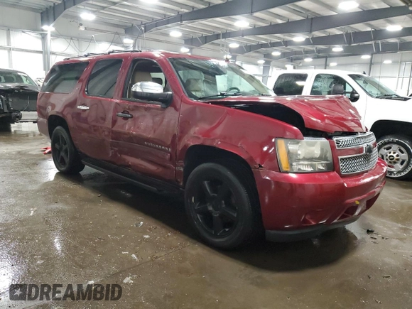 2007 Chevrolet Suburban LTZ with VIN 3GNFK16327G210852, listed as a Copart auction lot 89206085 with 206,219 mi miles and Salvage Title. Bid and sale history available at carsss.com. Image 4.