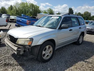 2003 Subaru Forester XS with VIN JF1SG65663H755380, listed as a Copart auction lot 69022344 with 148,658 mi miles and Salvage Title. Bid and sale history available at carsss.com. Image 1.