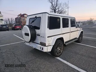 2002 Mercedes-Benz G-Class with VIN WDCYR49E22X132146, listed as a Copart auction lot 46248815 with 208,917 mi miles and Salvage Title. Bid and sale history available at carsss.com. Image 4.