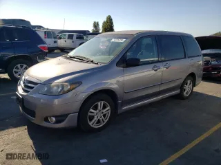 2004 Mazda MPV LX with VIN JM3LW28AX40506050, listed as a Copart auction lot 74335234 with 211,708 mi miles and Salvage Title. Bid and sale history available at carsss.com. Image 1.