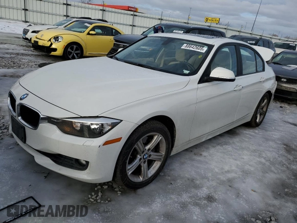 2015 BMW 3 Series 320i xDrive with VIN WBA3C3G51FNS73447, listed as a Copart auction lot 88642605 with 77,764 mi miles and Salvage Title. Bid and sale history available at carsss.com. Image 1.