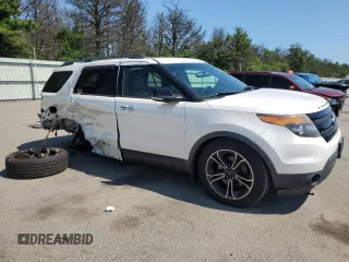2014 Ford Explorer Sport with VIN 1FM5K8GT3EGB31688, listed as a Copart auction lot 61544605 with 71,061 mi miles and Salvage title. Bid and sale history available at DreamBid. Image 4.