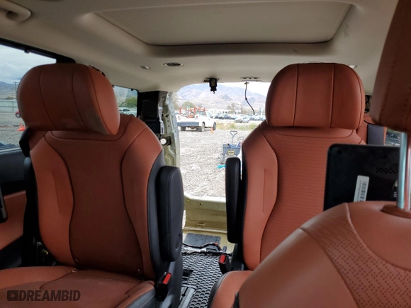 2022 Kia Carnival SX with VIN KNDNE5H39N6152303, listed as a Copart auction lot 75839154 with 22,818 mi miles and Salvage Title. Bid and sale history available at carsss.com. Image 10.