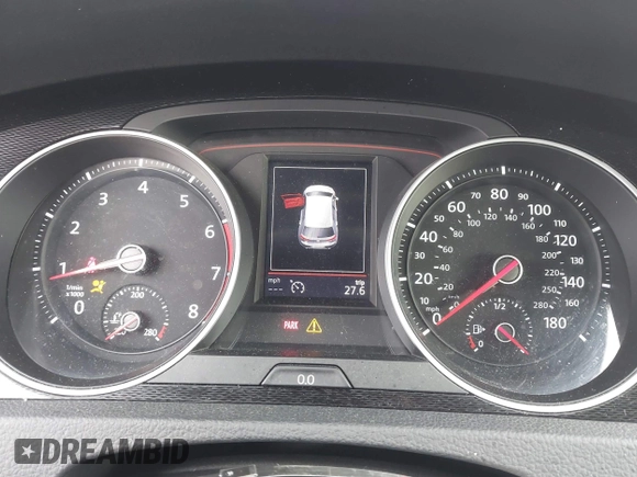 2017 Volkswagen Golf GTI S with VIN 3VW547AU5HM065033, listed as a IAAI auction lot 41461817 with 114,879 mi miles. Bid and sale history available at carsss.com. Image 7.