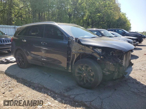 2020 Kia Sorento EX with VIN 5XYPH4A5XLG675703, listed as a Copart auction lot 52309365 with 55,882 mi miles and Salvage title. Bid and sale history available at DreamBid. Image 4.