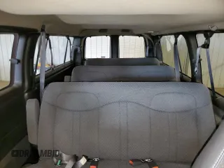 2002 Chevrolet Express with VIN 1GAHG39R121143434, listed as a Copart auction lot 73485264 with 80,692 mi miles and Salvage Title. Bid and sale history available at carsss.com. Image 10.