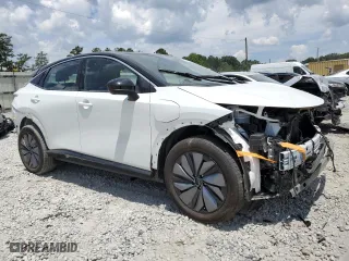 2023 Nissan ARIYA PREMIERE with VIN JN1BF0BAXPM411103, listed as a Copart auction lot 57527704 with 10,326 mi miles and Salvage Title. Bid and sale history available at carsss.com. Image 4.