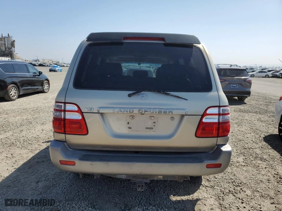 2004 Toyota Land Cruiser with VIN JTEHT05J142064498, listed as a Copart auction lot 50571375 with NaN miles and Clean Title. Bid and sale history available at carsss.com. Image 6.