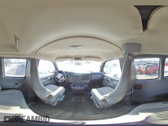 2013 Chevrolet Express Passenger LT with VIN 1GAZG1FG3D1134751, listed as a Copart auction lot 53728385 with 188,247 mi miles and Clean title. Bid and sale history available at DreamBid. Image 15.