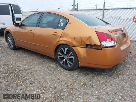 2004 Nissan Maxima SE with VIN 1N4BA41E04C811931, listed as a IAAI auction lot 41596838 with 165,350 mi miles and . Bid and sale history available at DreamBid. Image 3.