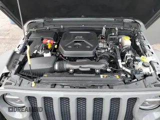 2021 Jeep Wrangler Unlimited Freedom with VIN 1C4HJXDN4MW672340, listed as a Copart auction lot 49406695 with 48,832 mi miles and Salvage title. Bid and sale history available at DreamBid. Image 12.