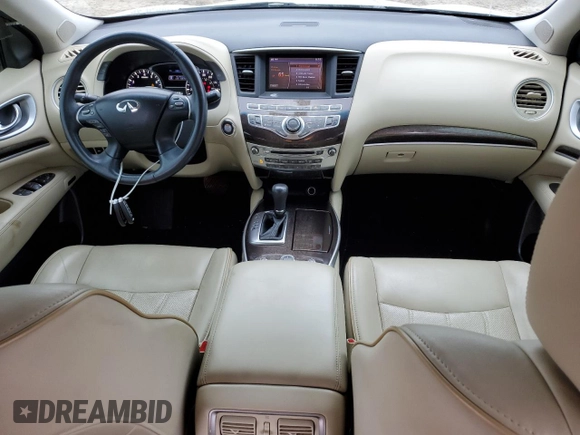 2015 Infiniti QX60 with VIN 5N1AL0MM1FC514337, listed as a Copart auction lot 59701885 with 147,755 mi miles and Salvage title. Bid and sale history available at DreamBid. Image 8.