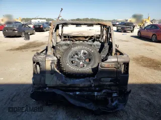 2023 Jeep Wrangler Sport S with VIN 1C4HJXDN3PW509506, listed as a Copart auction lot 80111274 with Not Provided miles and Non Repairable. Bid and sale history available at DreamBid. Image 6.