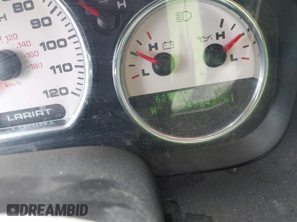 2007 Ford F-150 XLT with VIN 1FTPW14V17KA47299, listed as a IAAI auction lot 42199613 with 245,847 mi miles and . Bid and sale history available at DreamBid. Image 15.