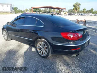 2012 Volkswagen CC Sport PZEV with VIN WVWMP7AN8CE516033, listed as a IAAI auction lot 42081542 with 168,497 mi miles. Bid and sale history available at carsss.com. Image 3.