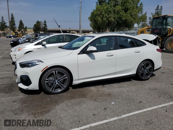 2021 BMW 2 Series 228i with VIN WBA53AK04M7H70280, listed as a Copart auction lot 56174755 with 23,626 mi miles and Salvage title. Bid and sale history available at DreamBid. Image 1.