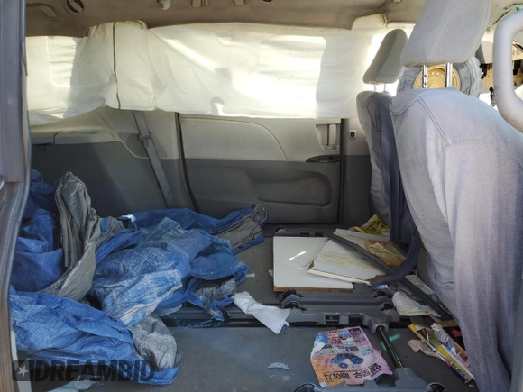 2014 Toyota Sienna LE AAS with VIN 5TDKK3DC4ES522918, listed as a Copart auction lot 51827245 with Not Provided miles and Salvage Title. Bid and sale history available at DreamBid. Image 11.