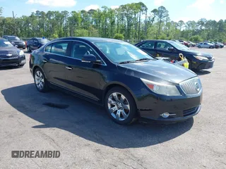 2011 Buick LaCrosse CXS with VIN 1G4GE5GD0BF270038, listed as a IAAI auction lot 42248276 with 165,717 mi miles and . Bid and sale history available at DreamBid. Image 1.